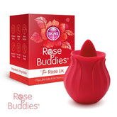 Skins Rose Buddies The Rose Flix Clitoral Massager Red Rose Stimulators